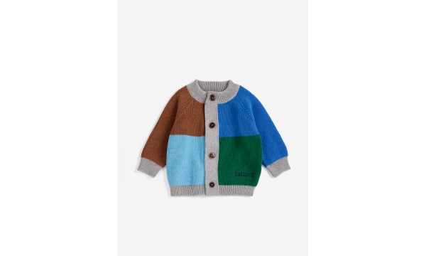 BOBO CHOSES Kardiganas BABY COLOR BLOCK