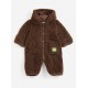 BOBO CHOSES Pašiltintas kombinezonas BABY DARK BROWN