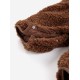 BOBO CHOSES Pašiltintas kombinezonas BABY DARK BROWN