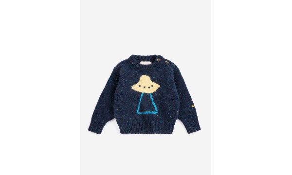 BOBO CHOSES Megztinis BABY PIXEL ABDUCTION