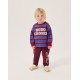 BOBO CHOSES Marškinėliai BABY EMBOSSED STRIPES