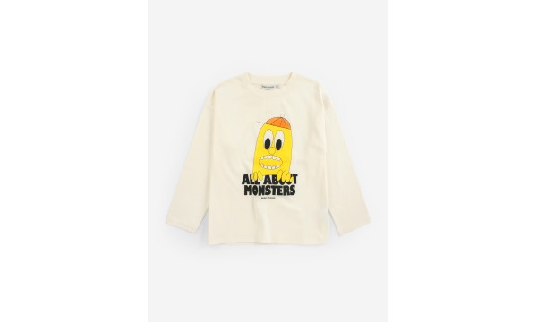 BOBO CHOSES Marškinėliai BIGTOOTH LEMON