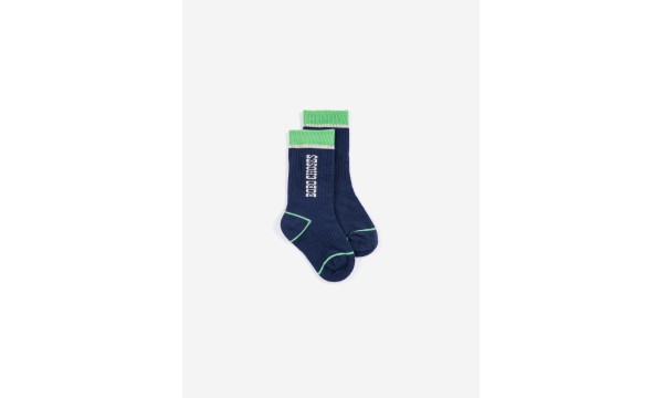 BOBO CHOSES Kojinės BABY NAVY BLUE