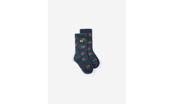 BOBO CHOSES Kojinės BABY STAMP BLOOM