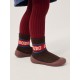 BOBO CHOSES Pėdkelnės BABY RIBBED RED
