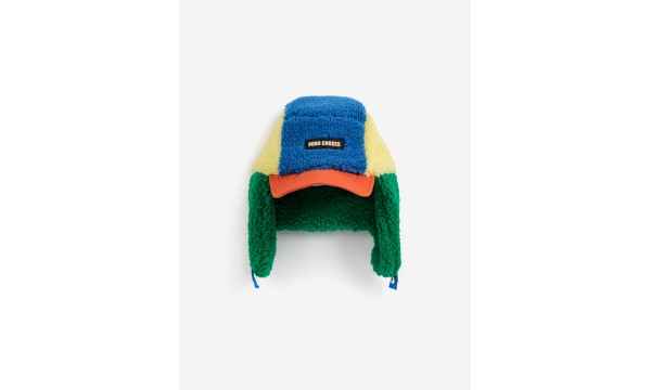 BOBO CHOSES Pašiltinta kepurė BABY COLOR BLOCK