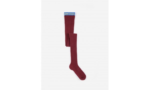 BOBO CHOSES Pėdkelnės RIBBED RED