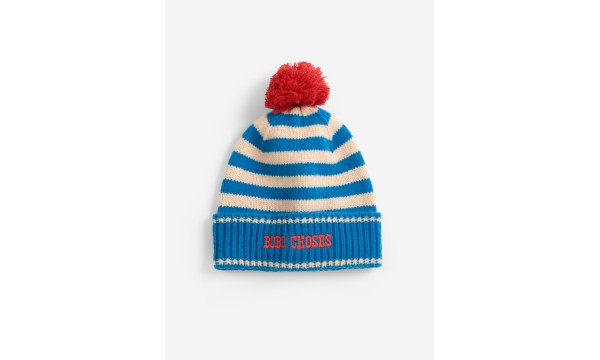 BOBO CHOSES Megzta kepurė STRIPES