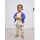 BOBO CHOSES Kardiganas BABY COLOR BLOCK BLUE