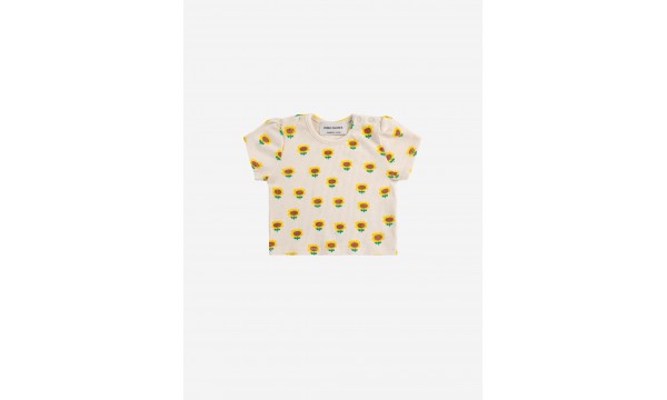 BOBO CHOSES Marškinėliai BABY SUNFLOWER ALLOVER