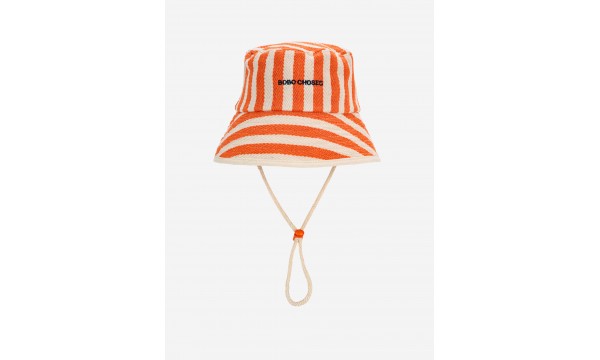 BOBO CHOSES Skrybėlė nuo saulės STRIPED