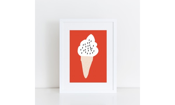 DAHLIA KIDS|Plakatas|SWEET ICE CREAM