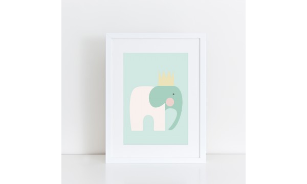 DAHLIA KIDS|Plakatas|ELEPHANT TOBY