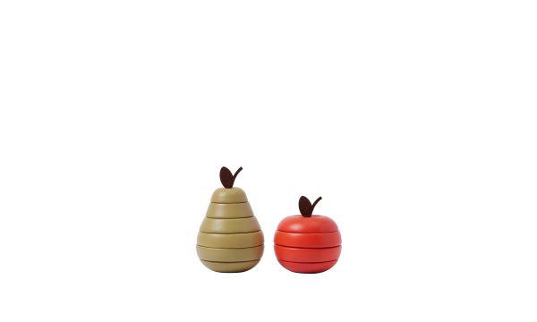 FERM LIVING KIDS Medinis Žaidimas APPLE AND PEAR