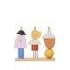 FERM LIVING KIDS Medinė dėlionė MULTI
