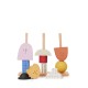 FERM LIVING KIDS Medinė dėlionė MULTI
