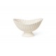 FERM LIVING Vaza Fountain Centrepiece In Off White