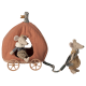 MAILEG Karieta MOUSE PUMPKIN