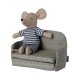 MAILEG Sofa Lova Mouse CHECKER
