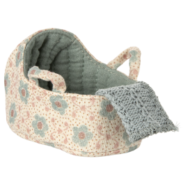 MAILEG Lopšiukas Pelytei Baby Mouse BLUE