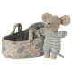 MAILEG Pelytė lopšelyje BABY BLUE