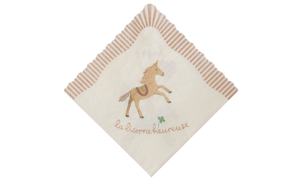 MAILEG Popierinės servetlės Happy Birthday UNICORN