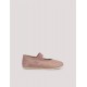 PETIT NORD Balerinos DUSTY ROSE SUEDE